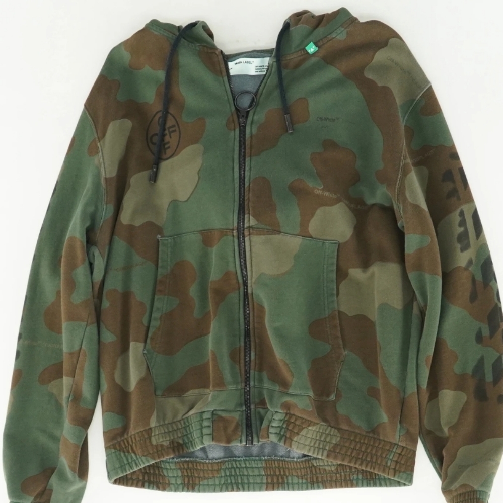 Off-White c/o Virgil Abloh Brand Diag Stencil Hoodie